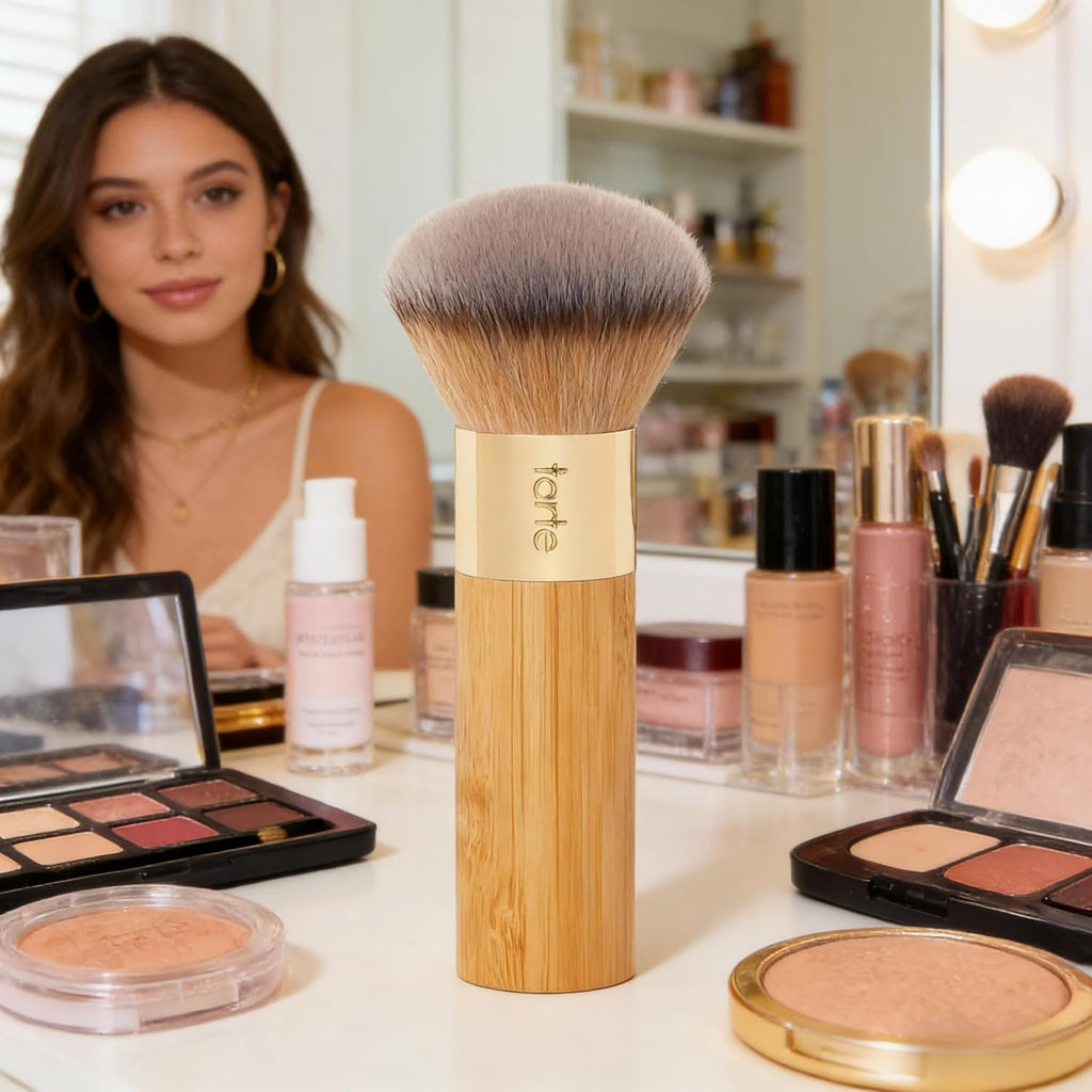Flawless Airbrush Makeup Brush for Full Coverage Foundation
