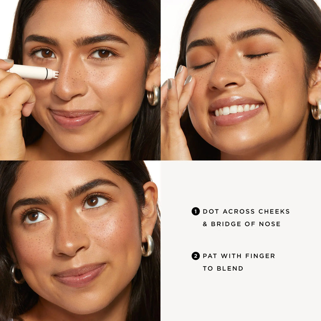 5 Prong Freckle Stamp and Juicy Shimmer Lip Balm Combo